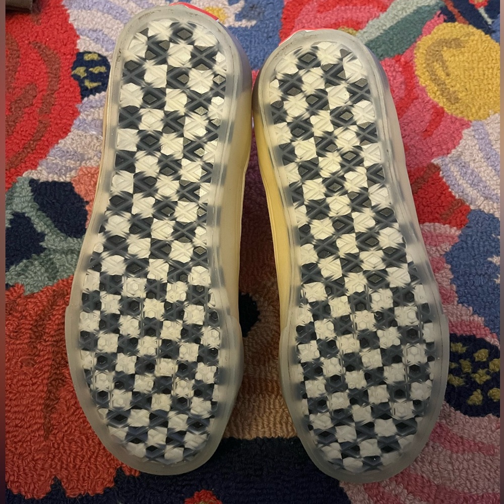 Vans x Palm Angels Purple/Chipmunk SK8-Hi Reissue Sneakers - Picture 6 of 11